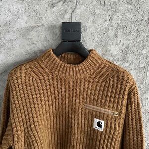 Sacai x Carhartt WIP men’s Detroit Ribbed Sweater